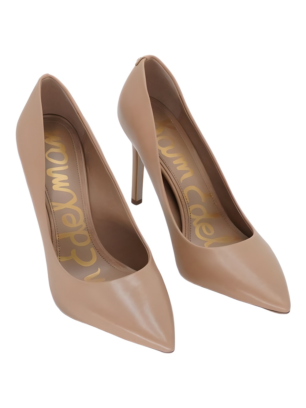 Sam Edelman Hazel 3.75" Stiletto Pumps French Sand Leather Size 7M